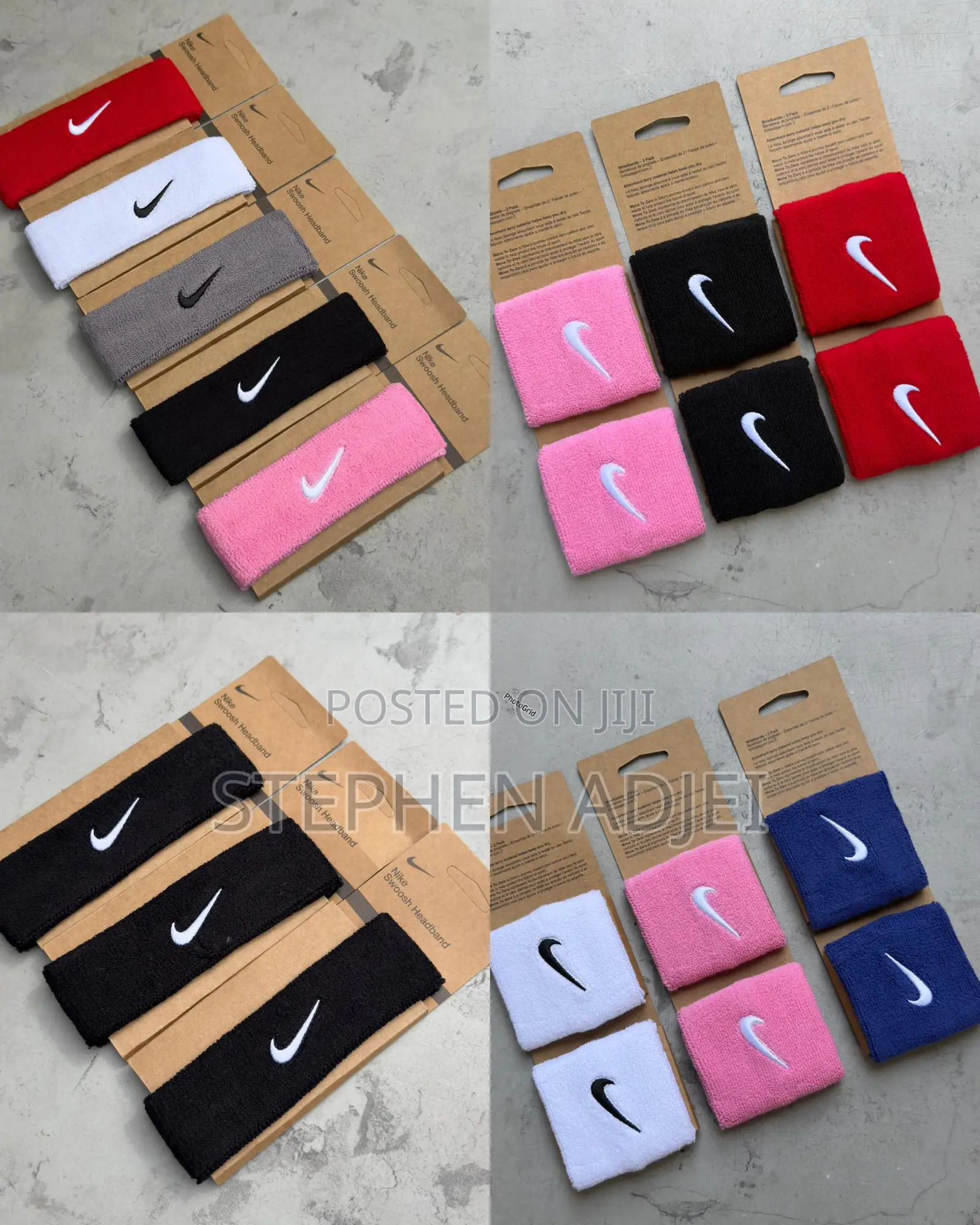 Nike Headbands and Wrist Bands