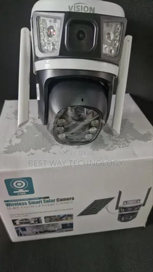 4g PTZ Solar Camera V380 Pro Dual Lens