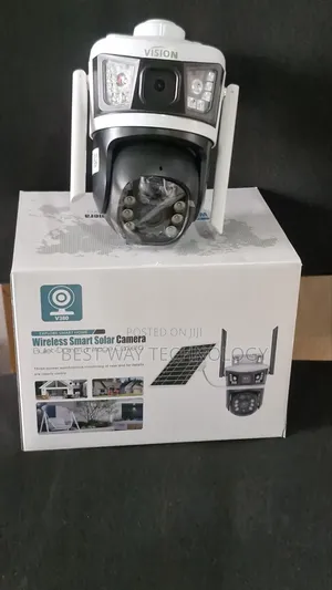 4g PTZ Solar Camera V380 Pro Dual Lens