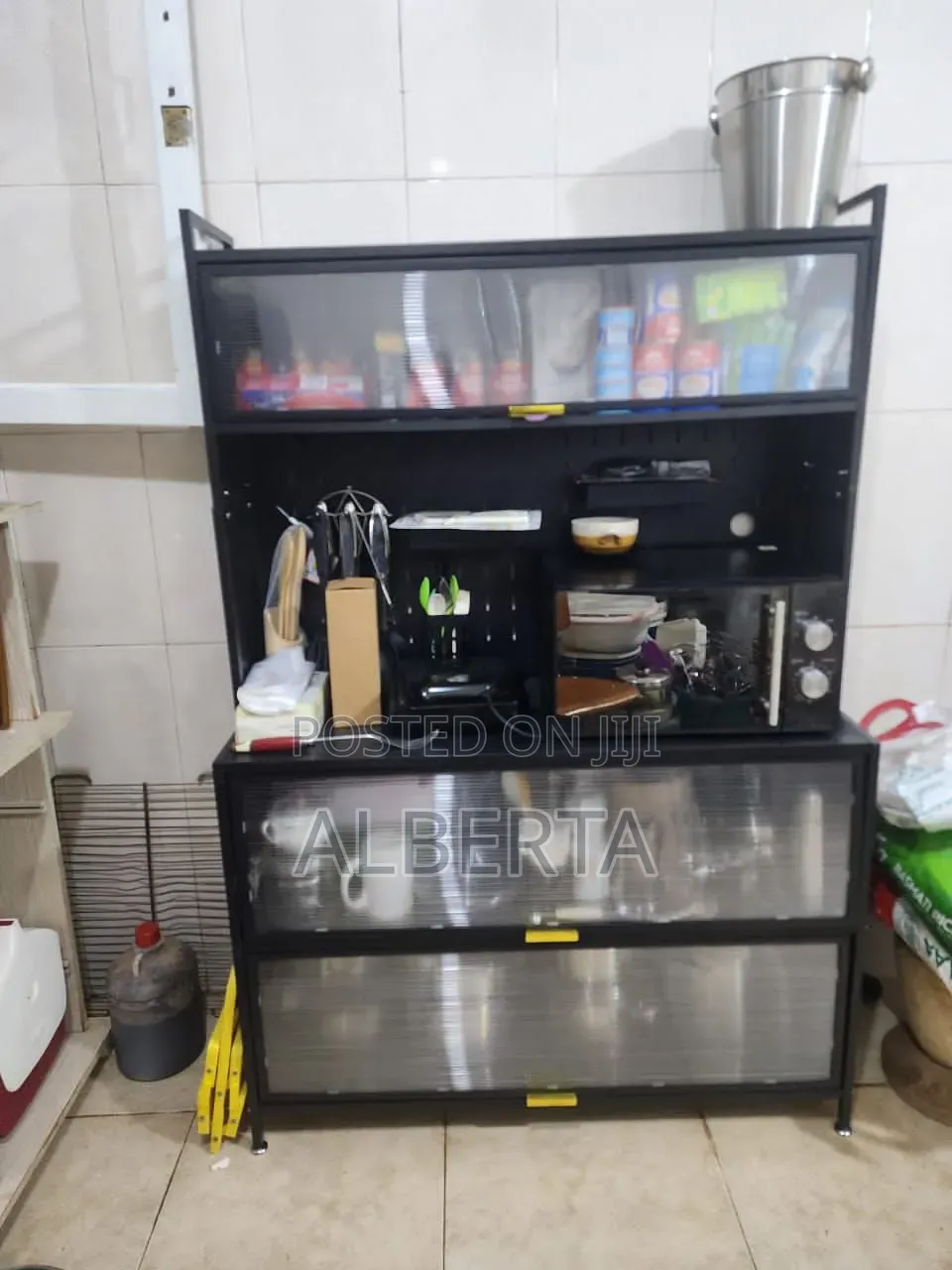Metallic Kitchen Rack