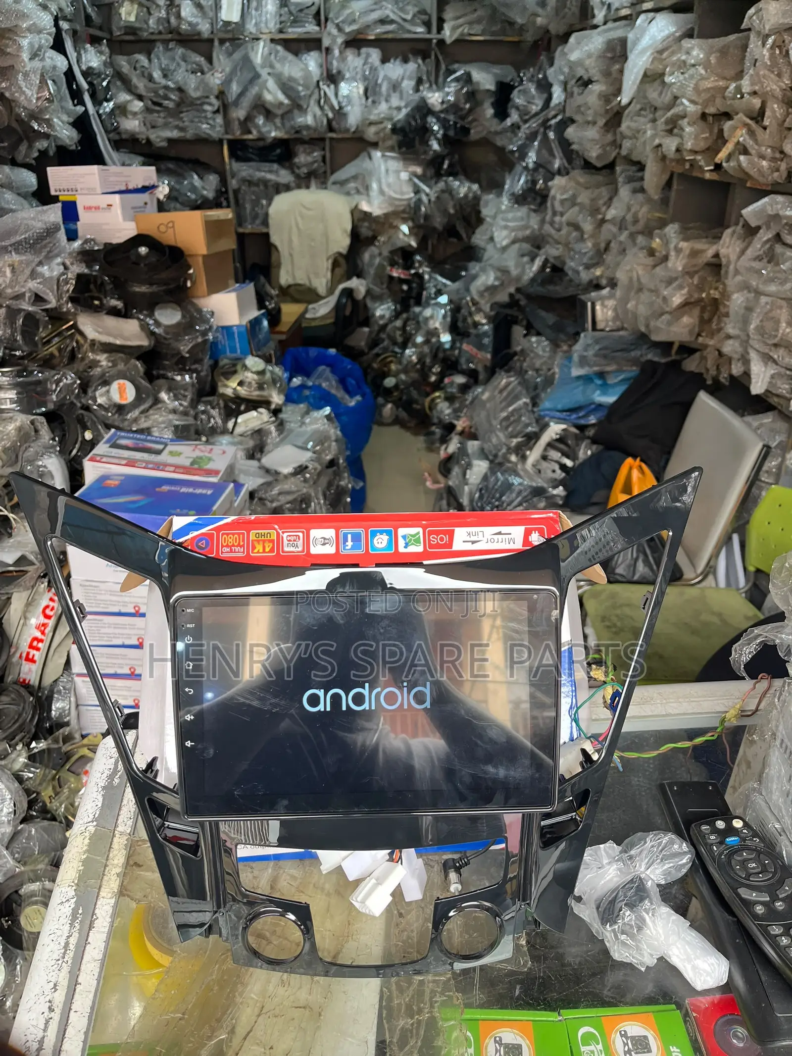 Hyundai Sonata 2012-2014 Android Screen With Frame