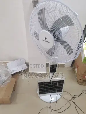 Rechargeable Solar Fan