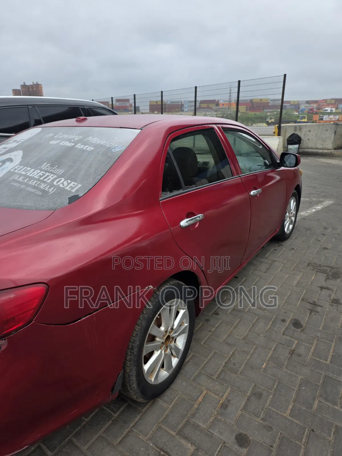Toyota Corolla 2010 Red