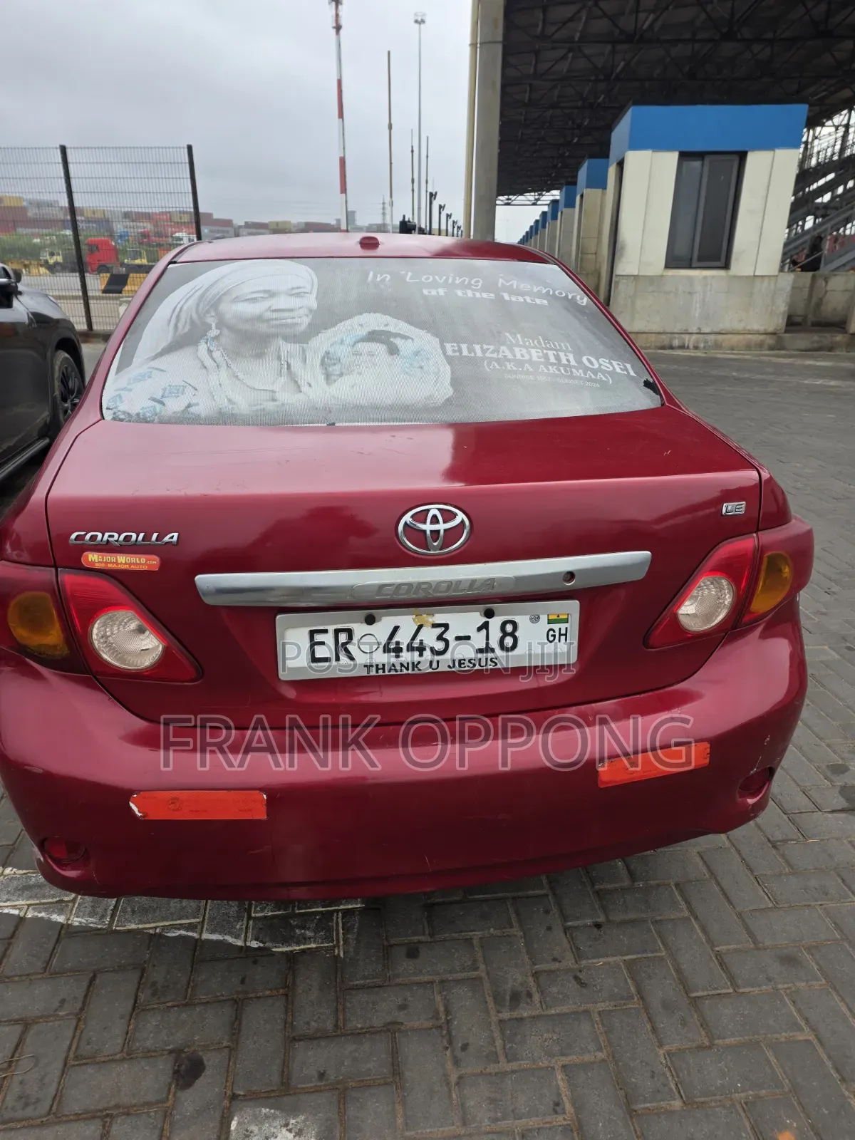 Toyota Corolla 2010 Red