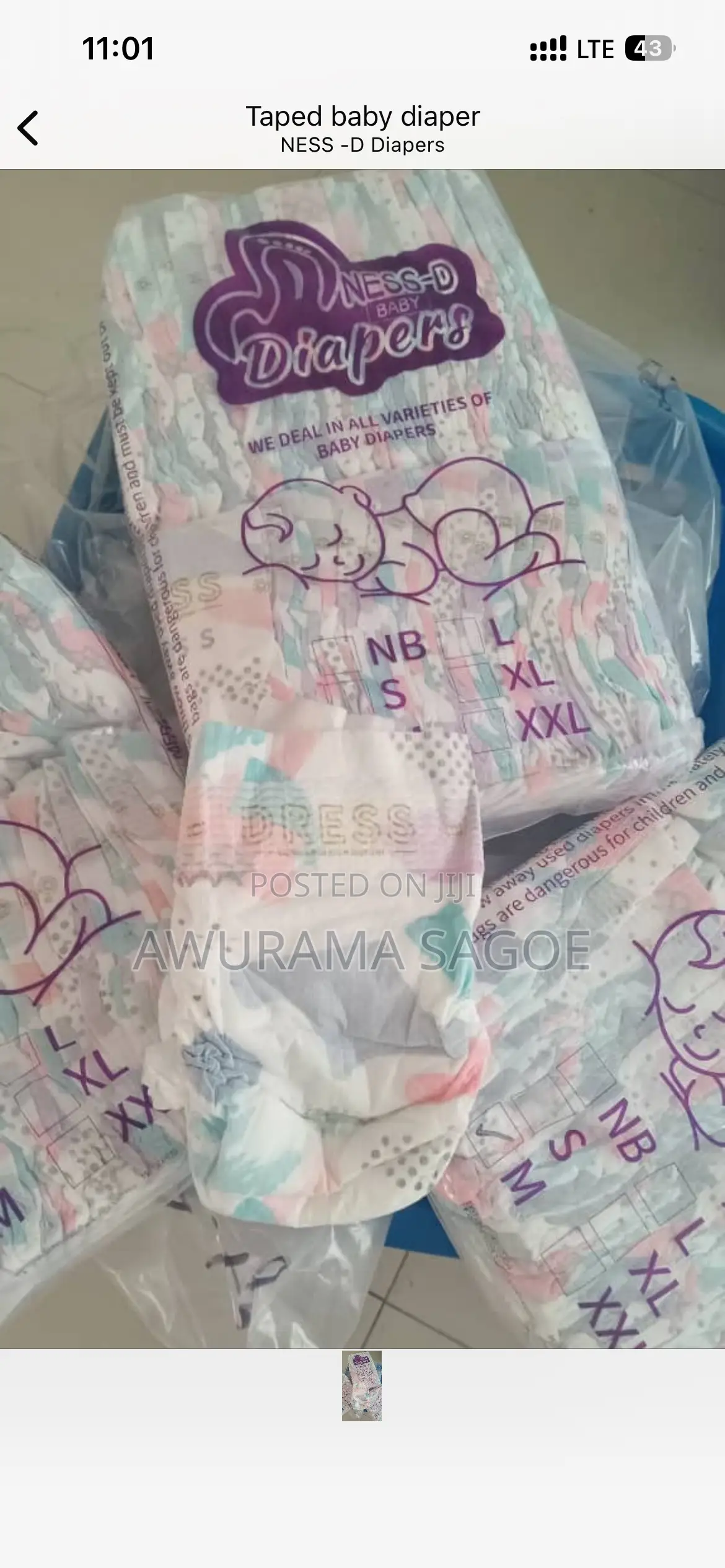 Ultra- Thin Tape Diaper - Wholesale