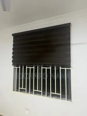 Two, Zebra Window Blind Day Night – Dark Brown, Excellent Condition