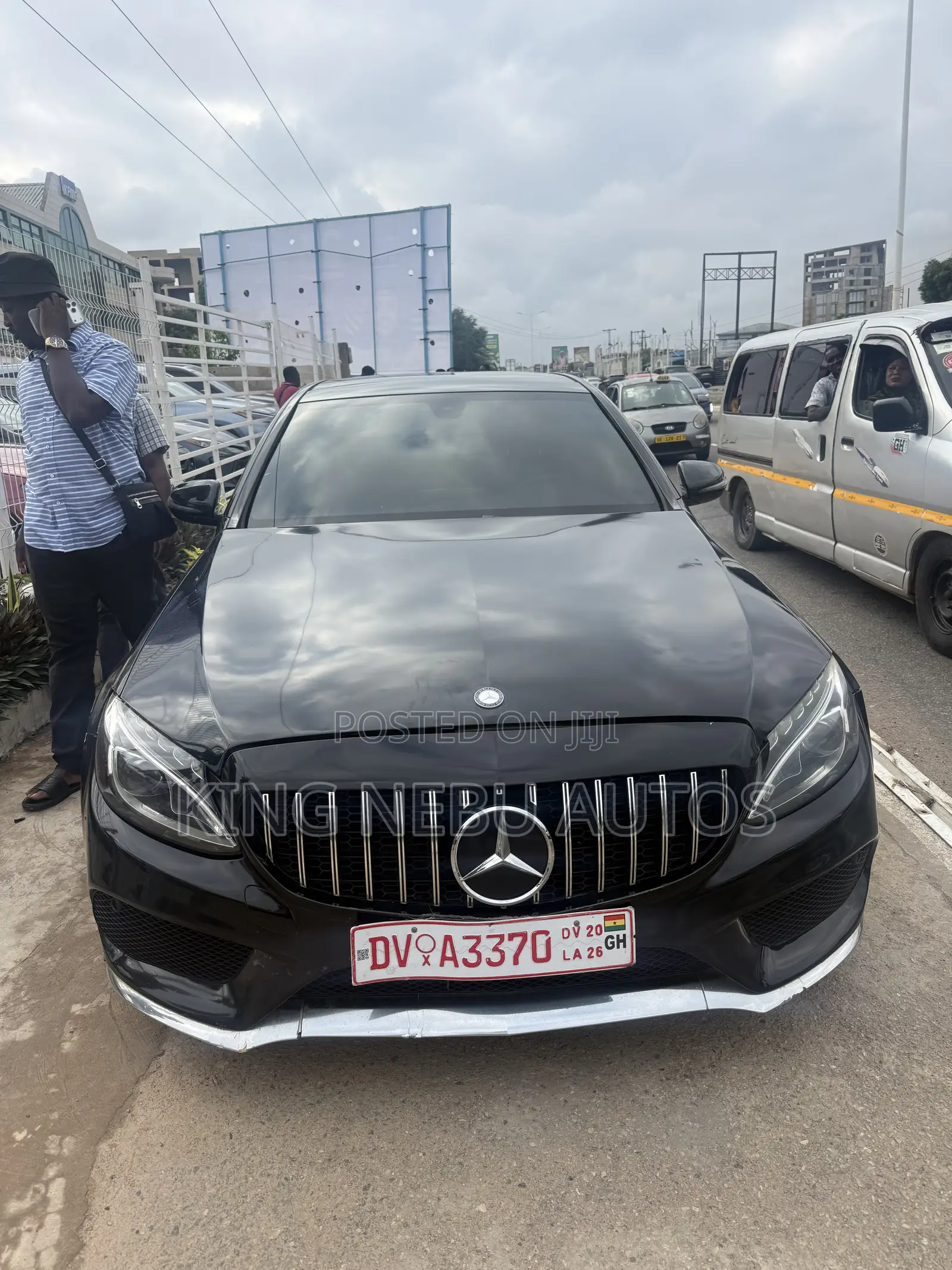 Mercedes-Benz C300 Sport 4Matic Sedan AWD (2.0L 4cyll 7A) 2016 Black