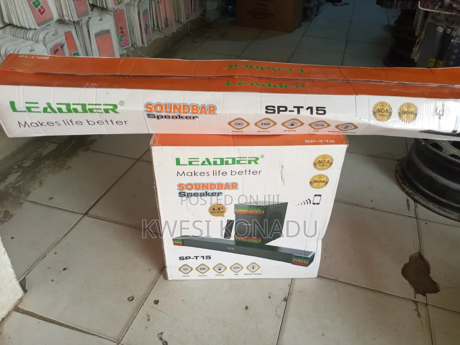 2026 New Leadder Sp-T15 Deep Bass Soundbar