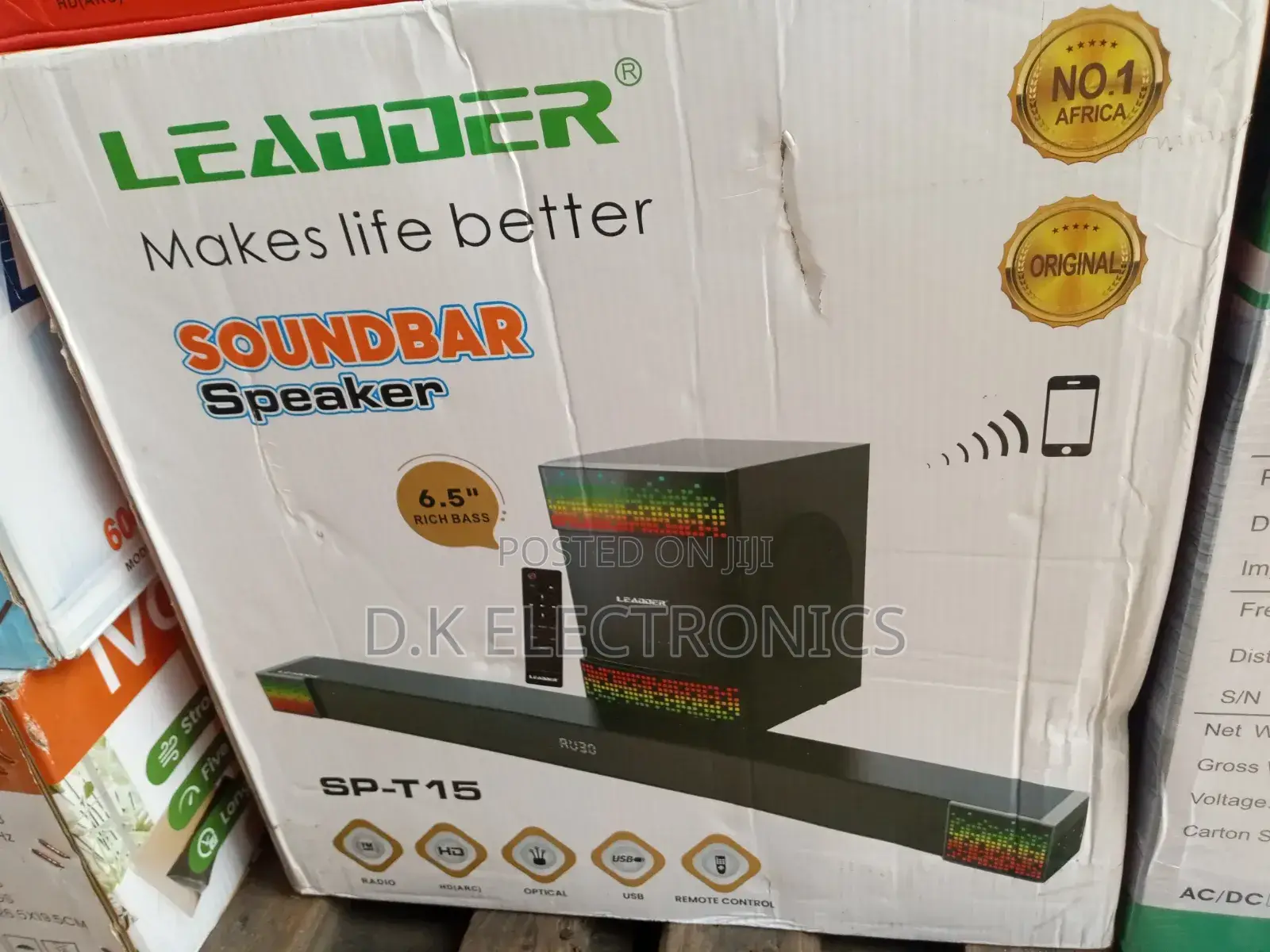2026 New Leadder Sp-T15 Deep Bass Soundbar