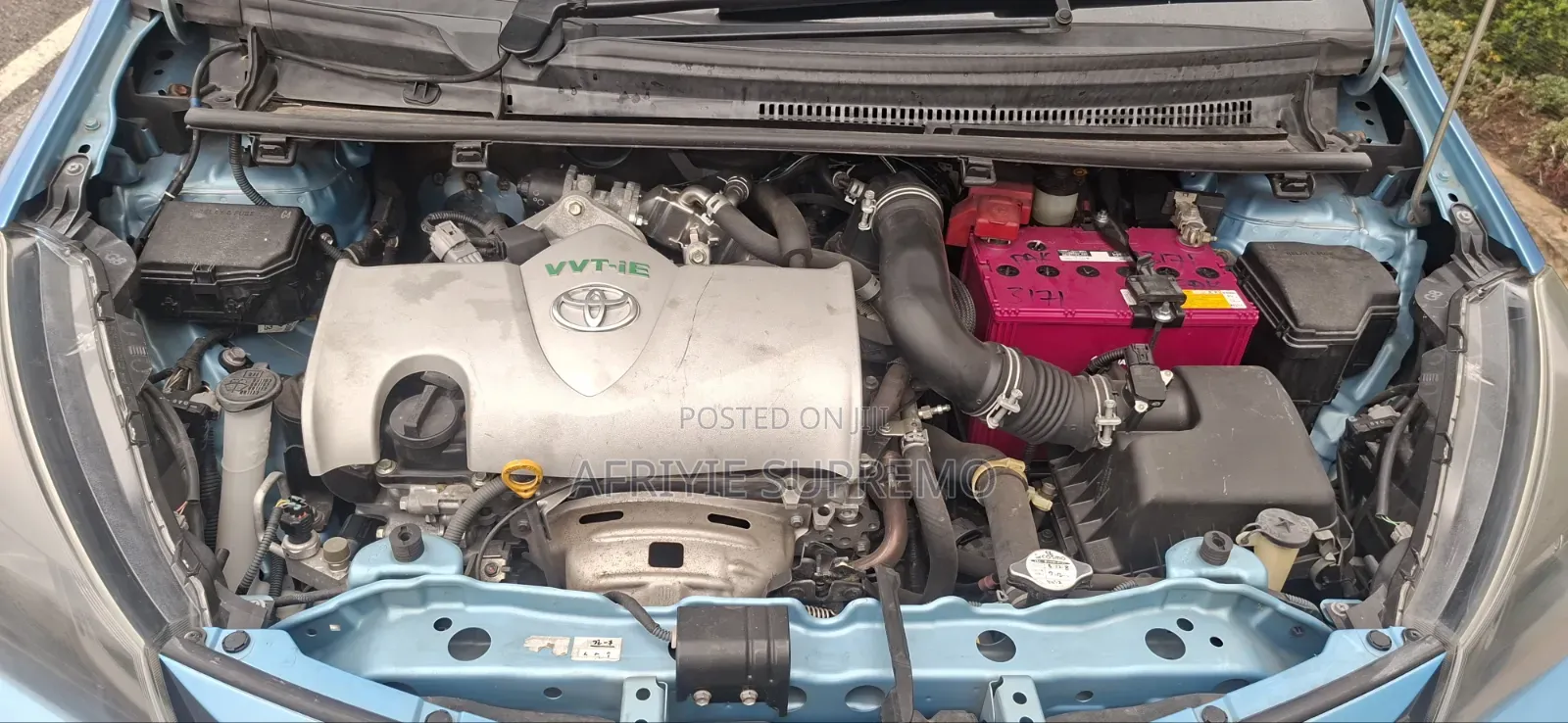 Toyota Vitz 1.3 FWD 3dr 2015 Blue