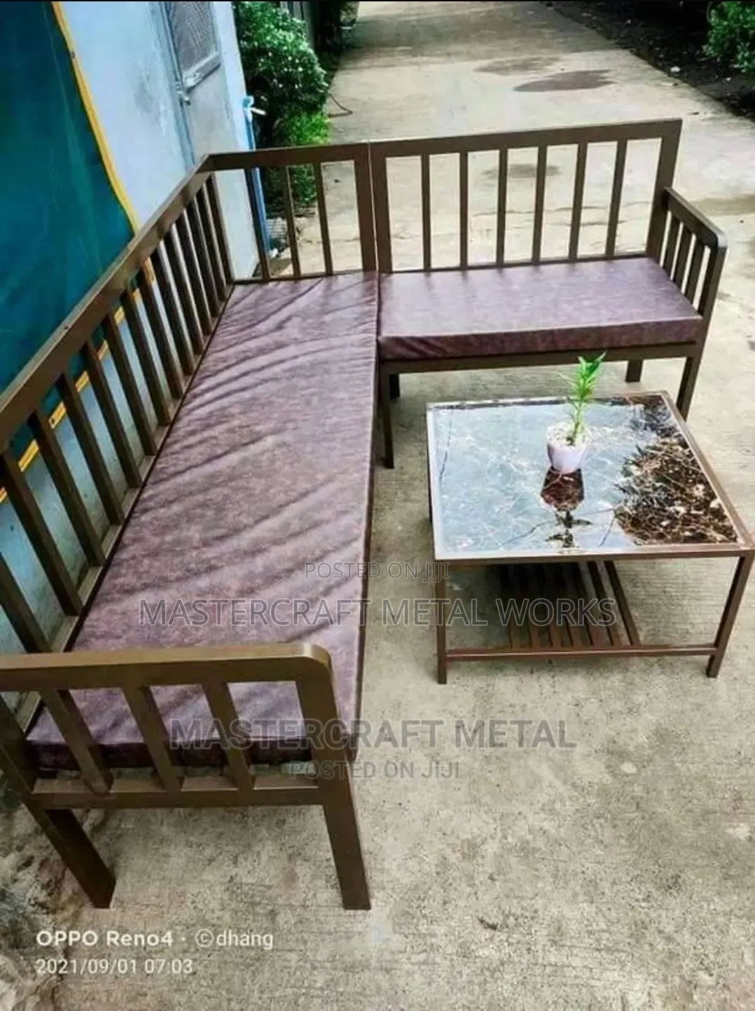 Metal Bar Chair Sofa
