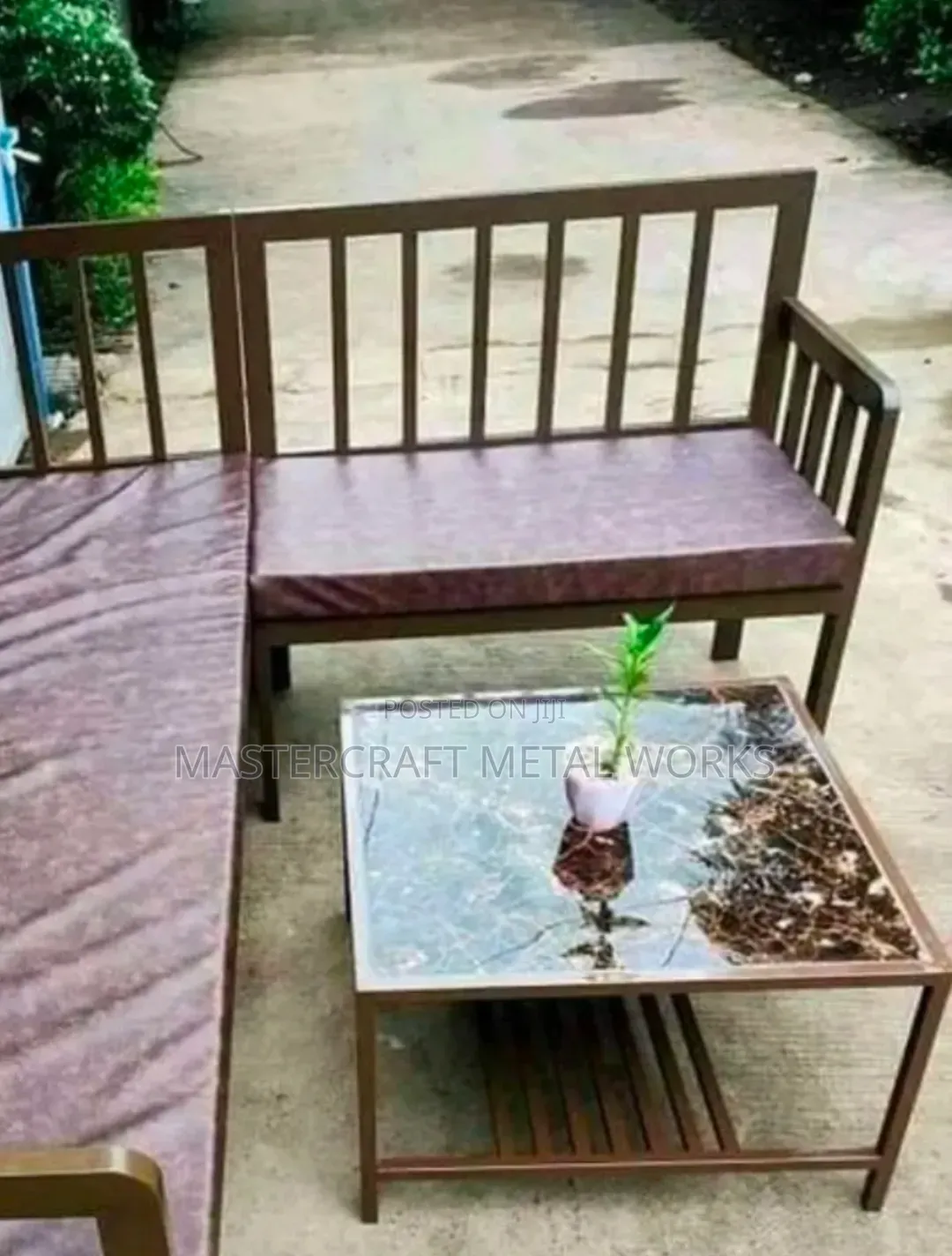 Metal Bar Chair Sofa