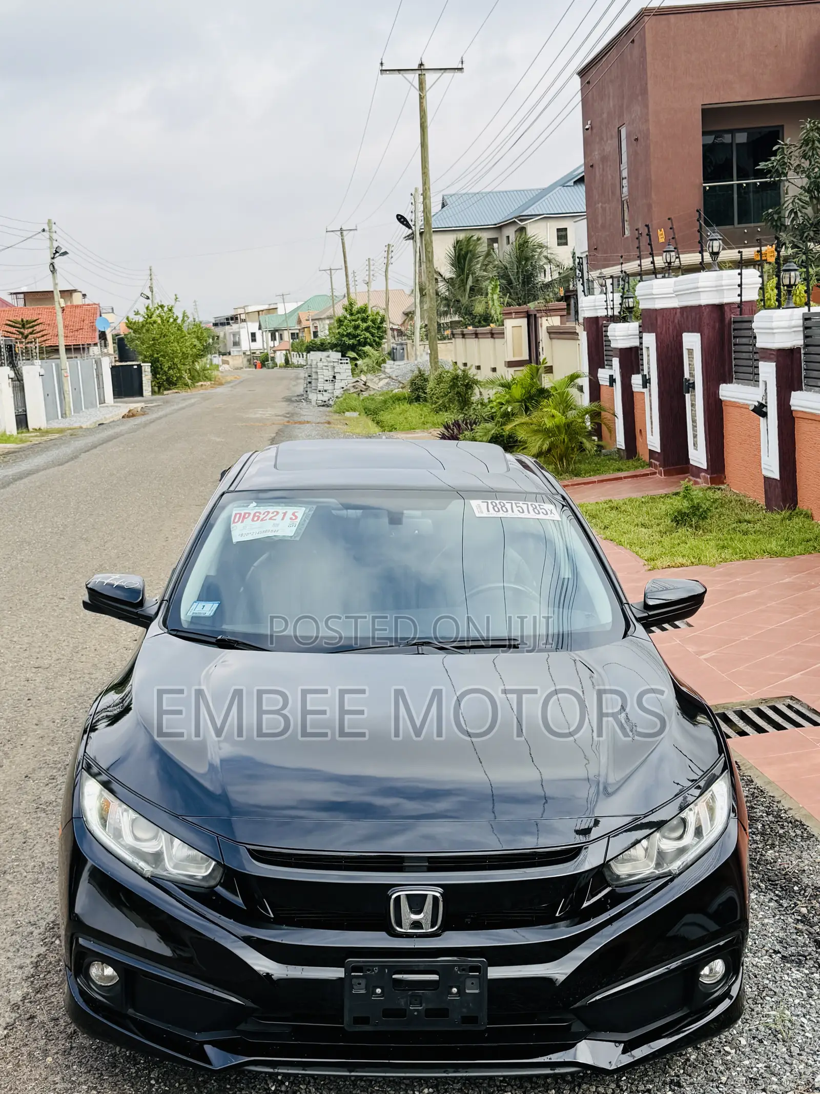 Honda Civic EX-L 4dr Sedan (1.5L 4cyl) 2017 Black