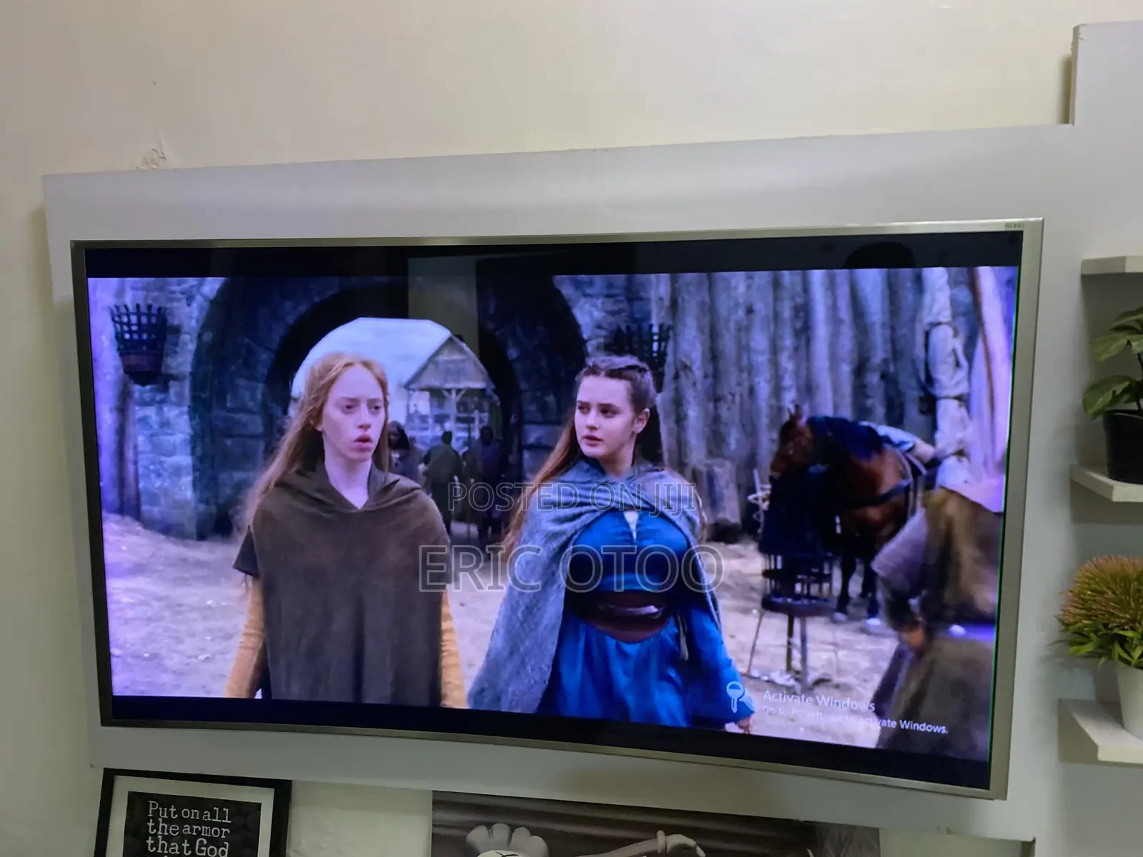 Curved 65inc Samsung TV Smart