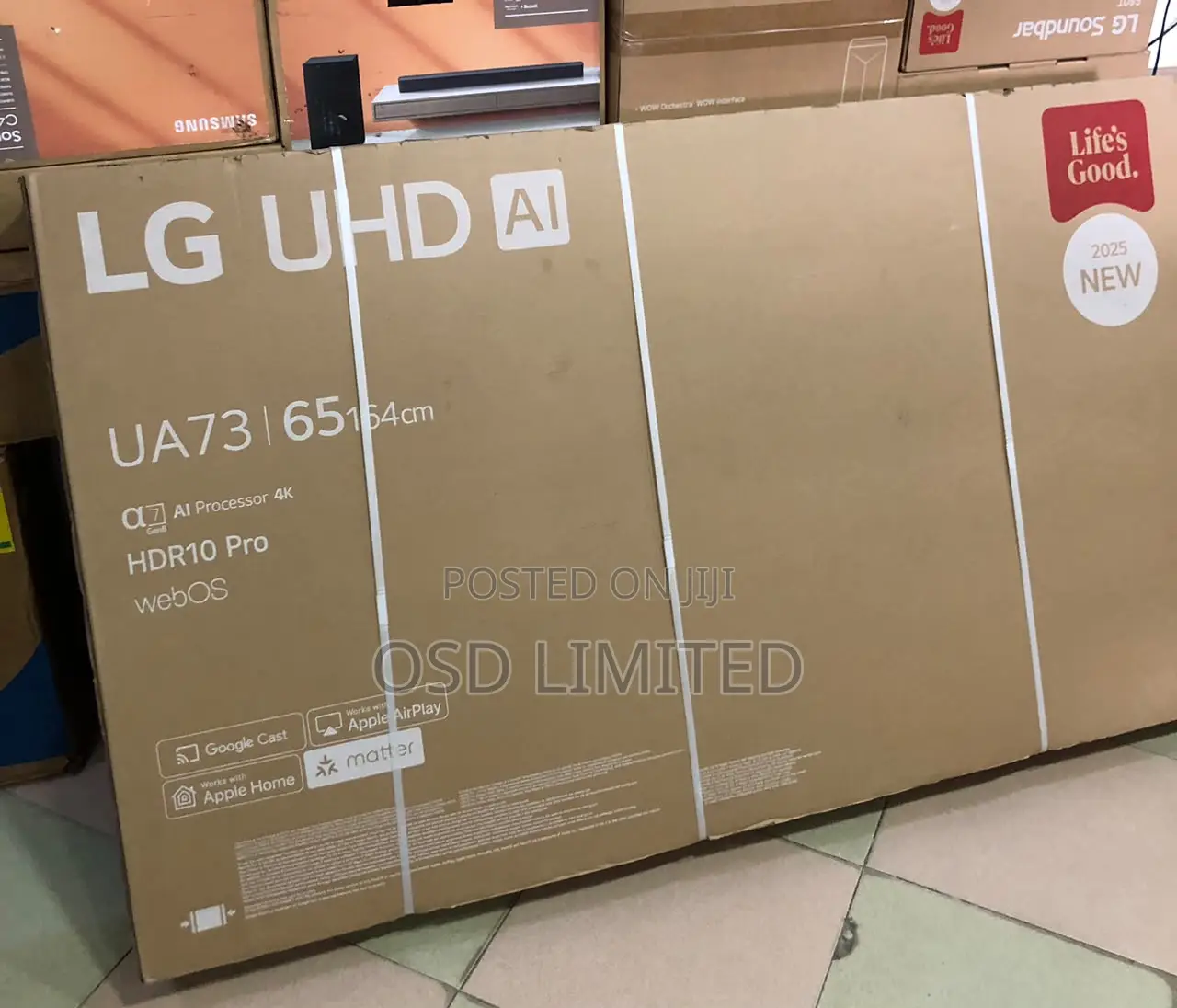 Bring the Cinema to Your Living Room 65" With Lg Smart Uhd Tv