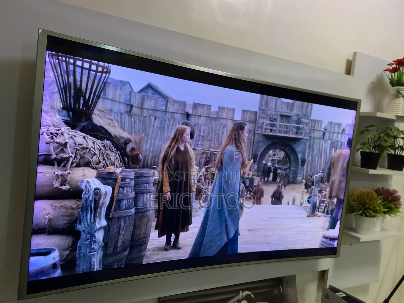 Curved 65inc Samsung TV Smart