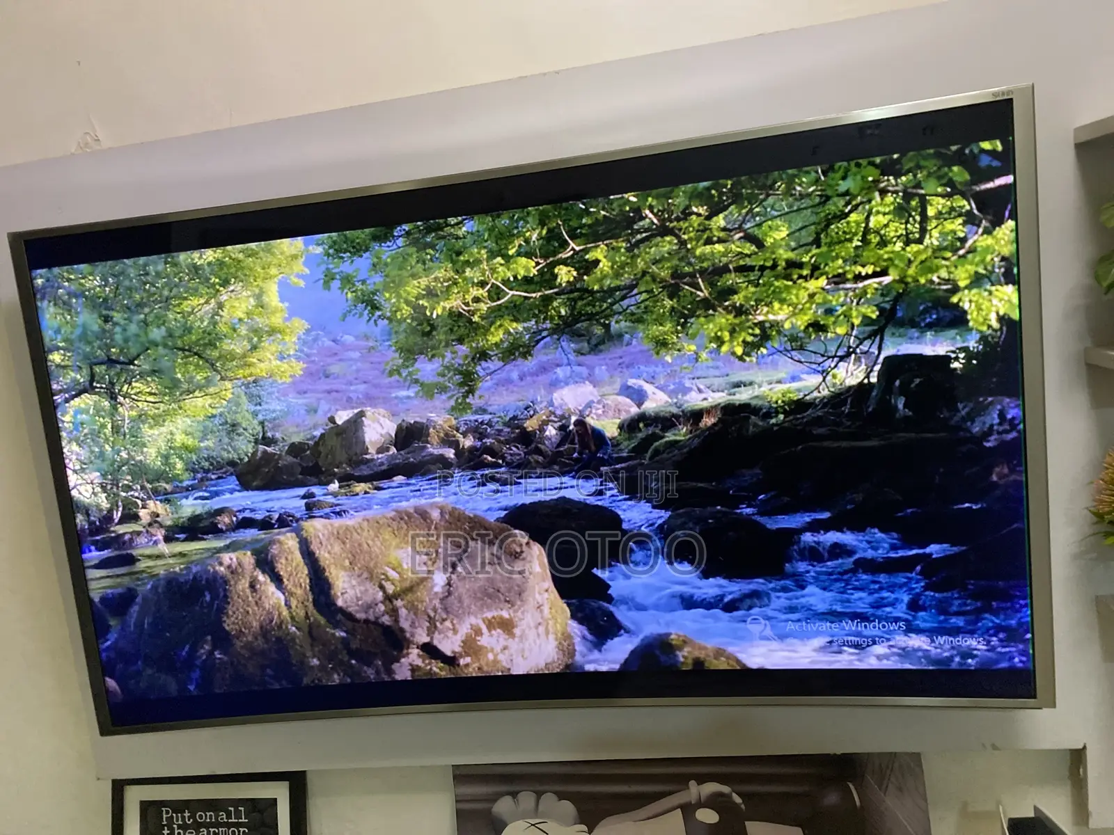 Curved 65inc Samsung TV Smart