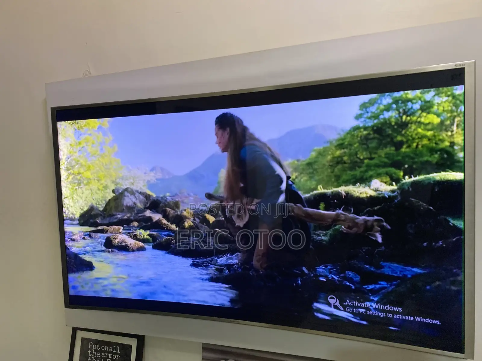 Curved 65inc Samsung TV Smart