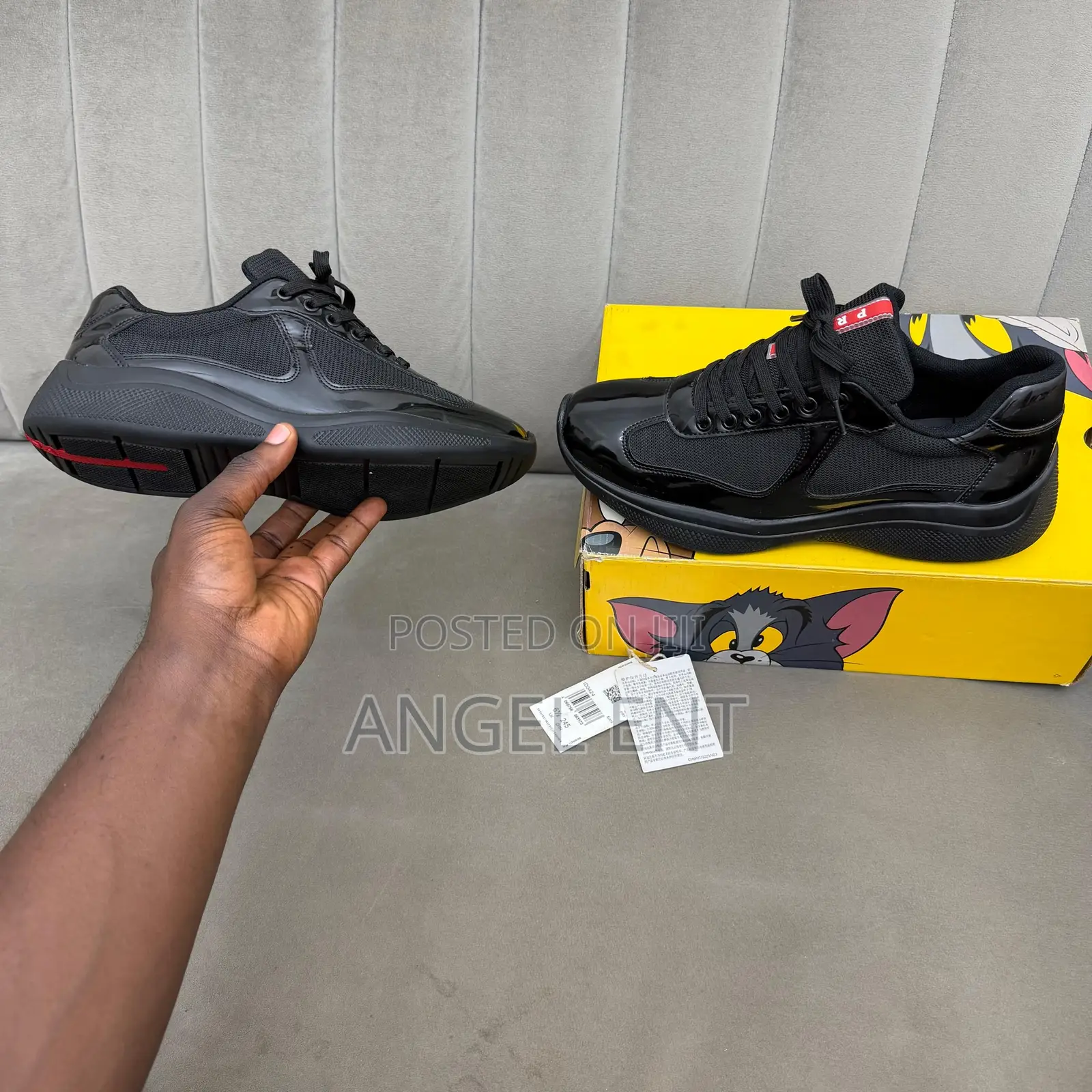 Prada America's Cup Sneakers Available (Location: Adum Kumasi)