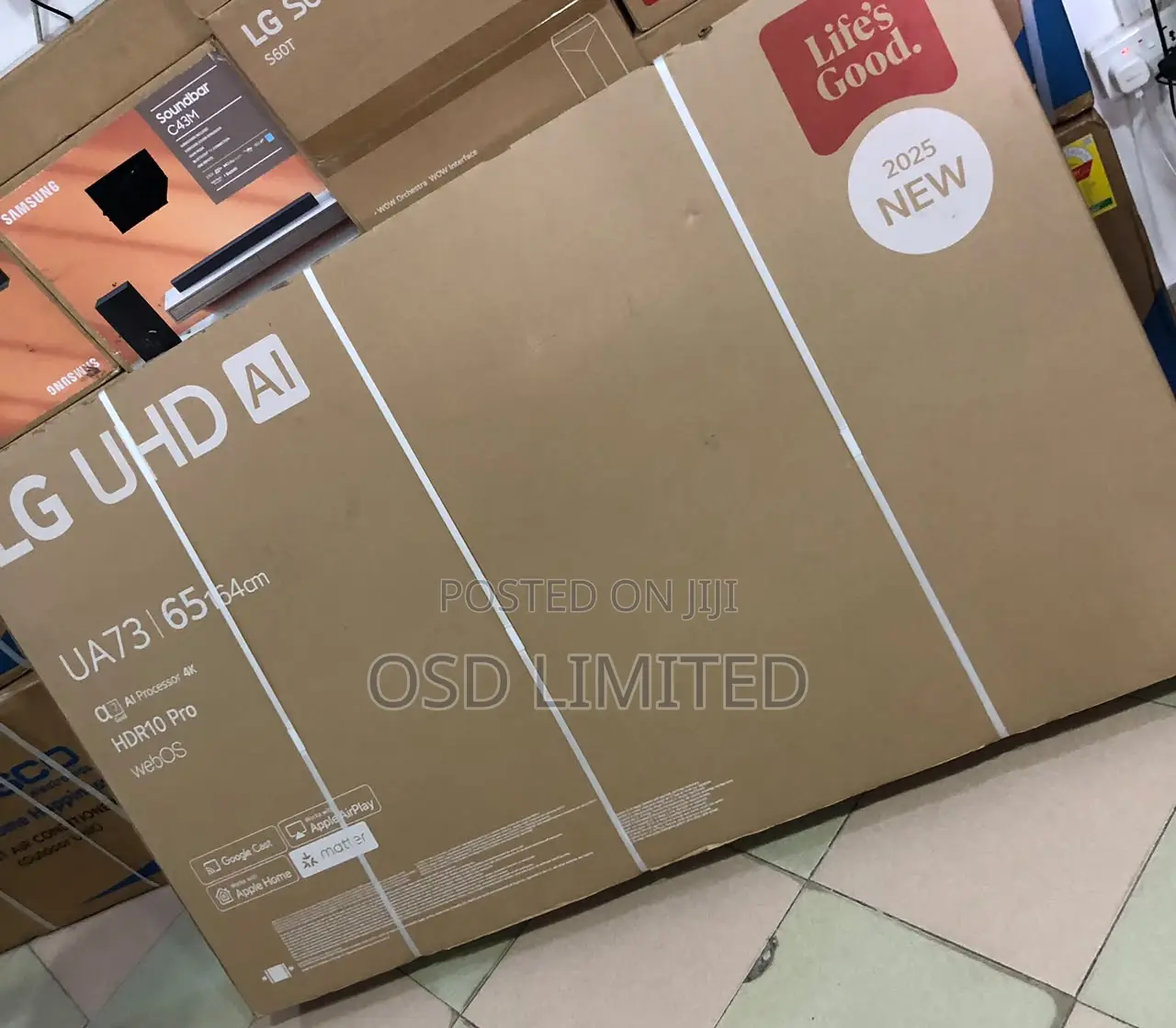 Level Up Your Entertainment With 65" Lg Ua73 Tv