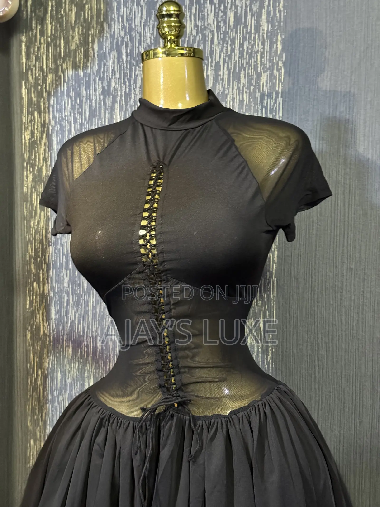 Outing Dress Available in Black and Brown