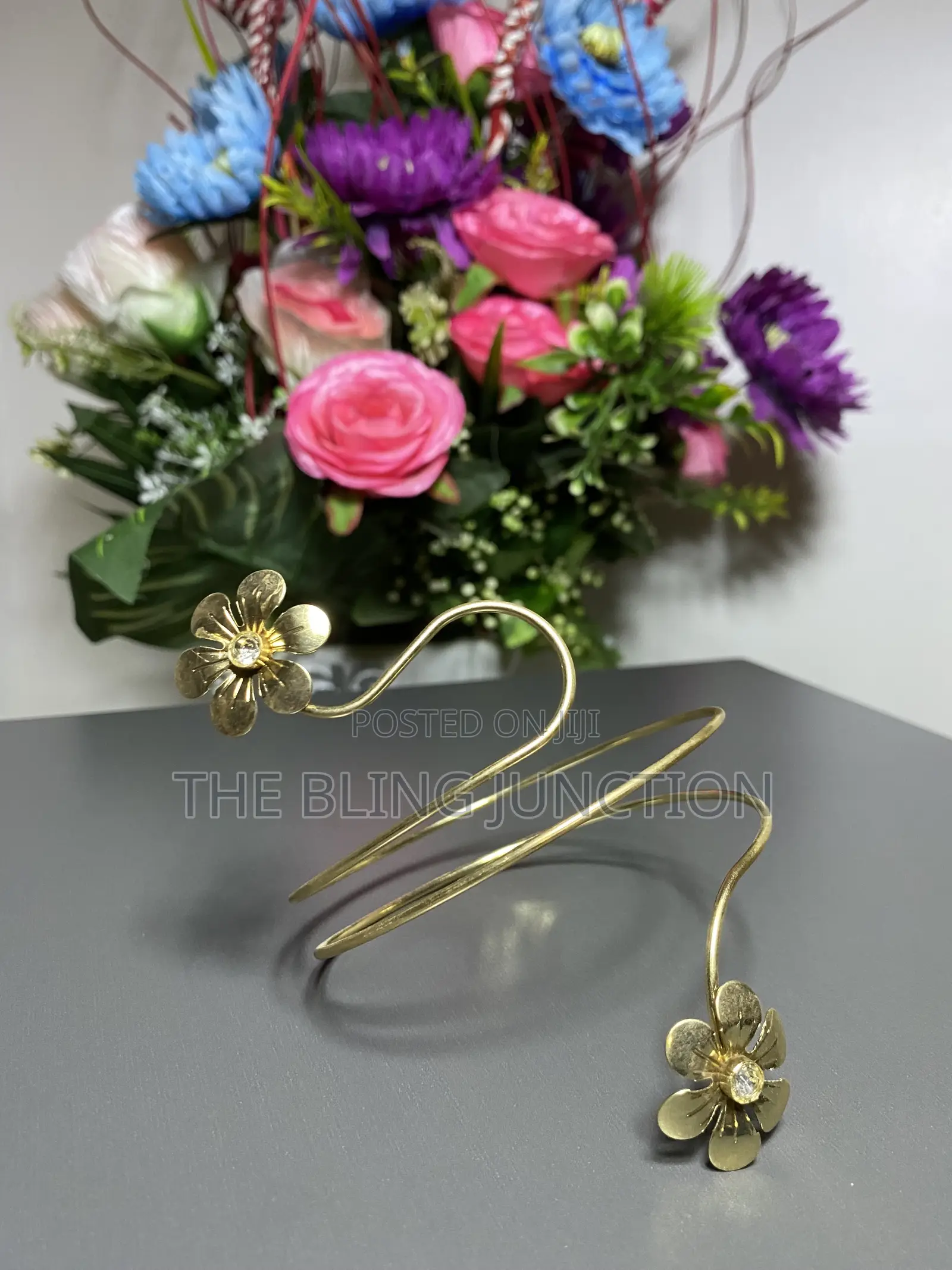 Gold Arm Cuffs