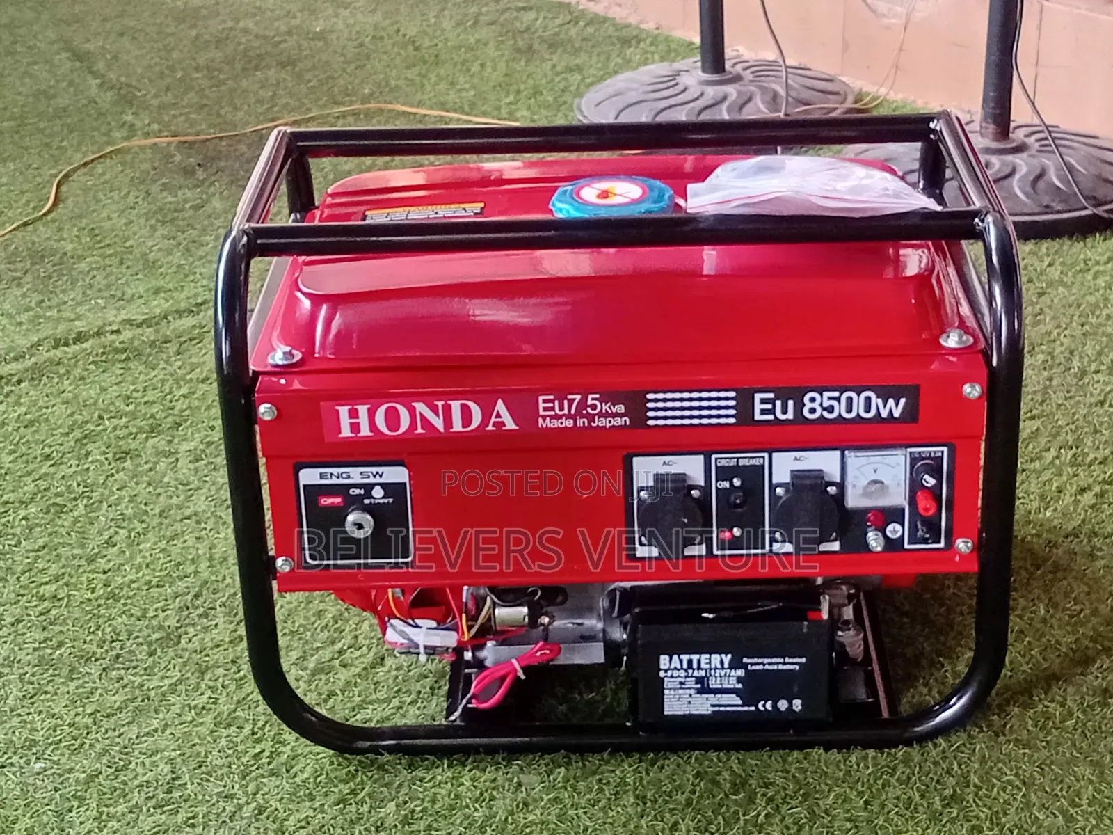 Honda 7.5kva Petrol Generator – Low Fuel Consumption