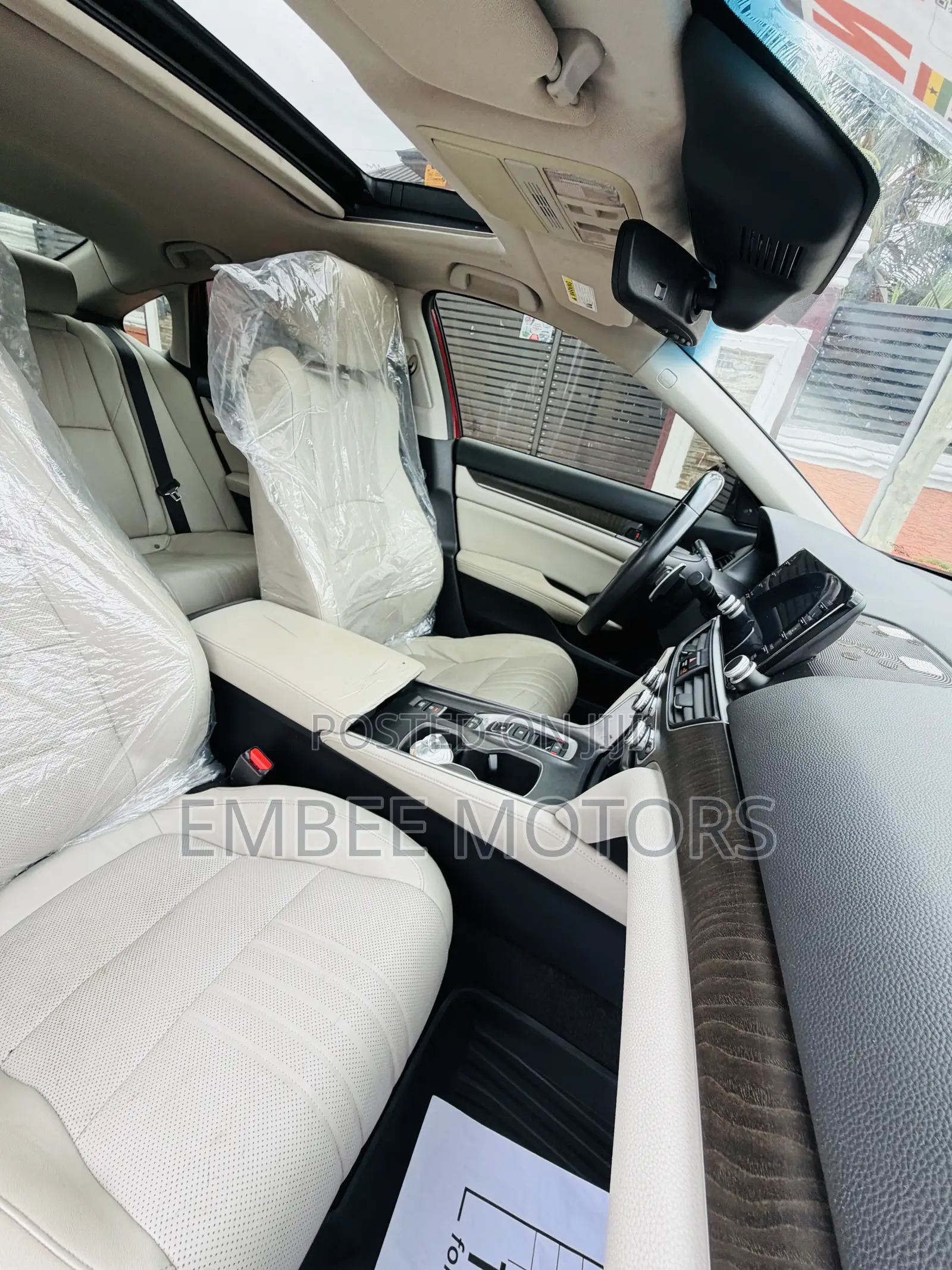 Honda Accord EX-L (2.0L 4cyl Turbo 10A) 2019 Red