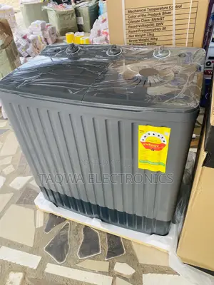 Nasco 11kg Twin Tube Black Gray Washing Machine