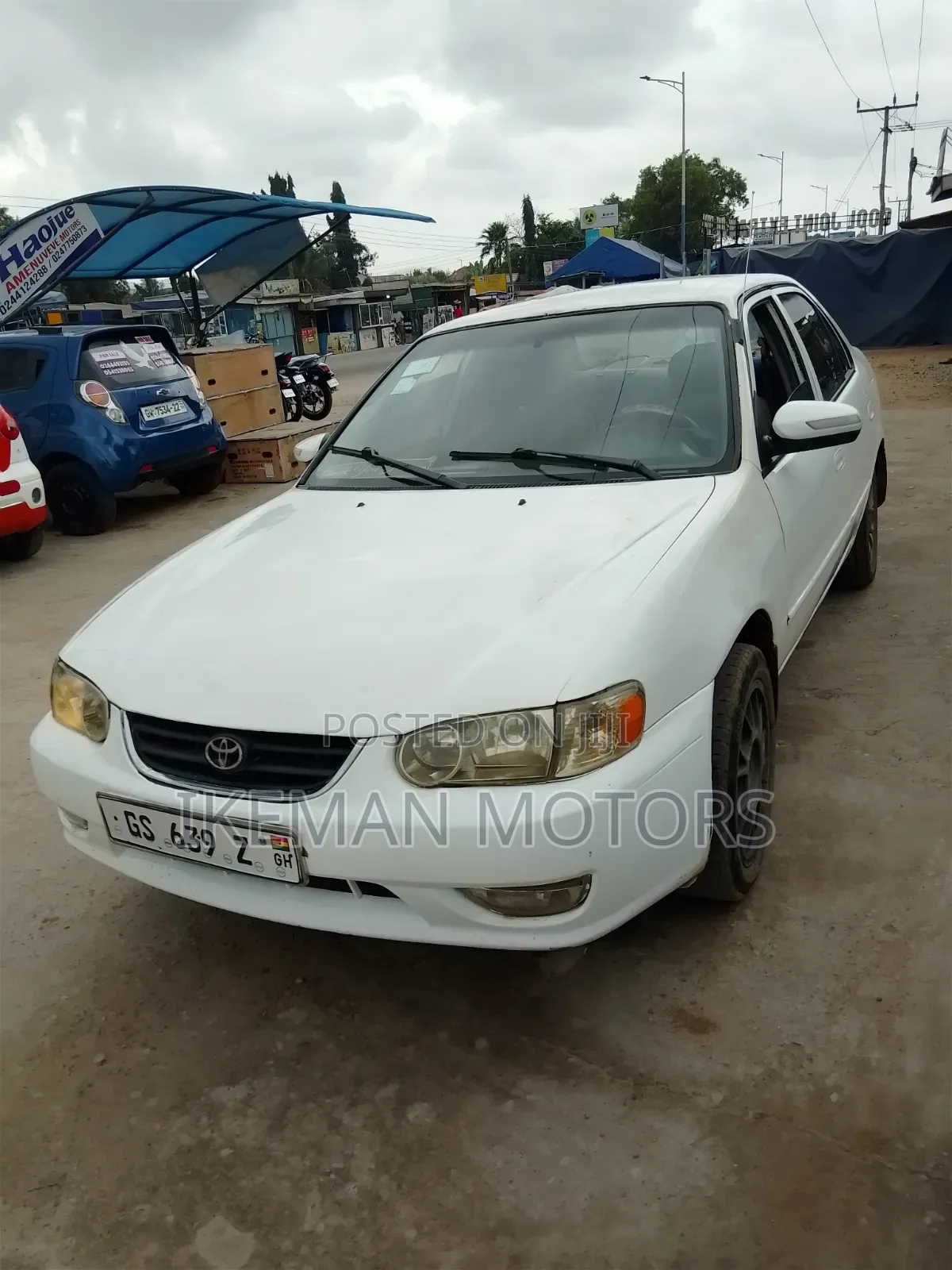 Toyota Corolla 2002 White