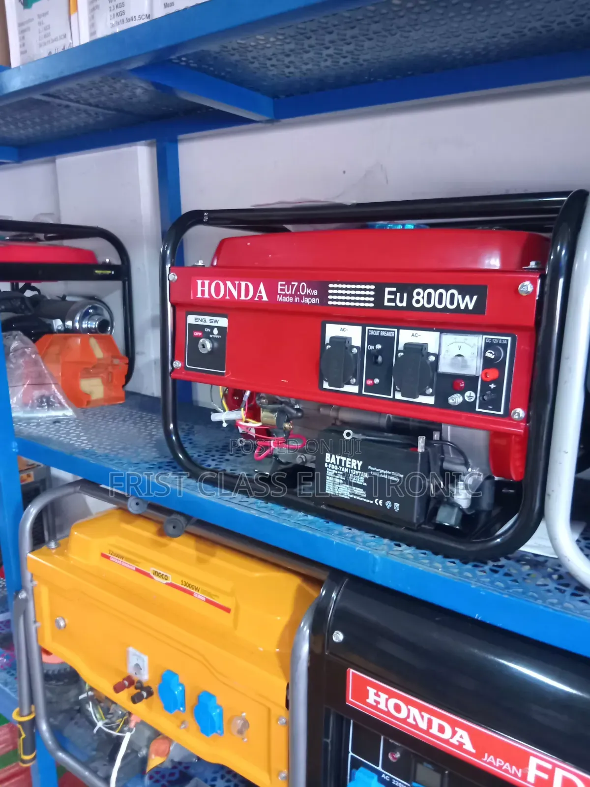 Honda 7.5kva Petrol Generator – Premium Quality Electric Start