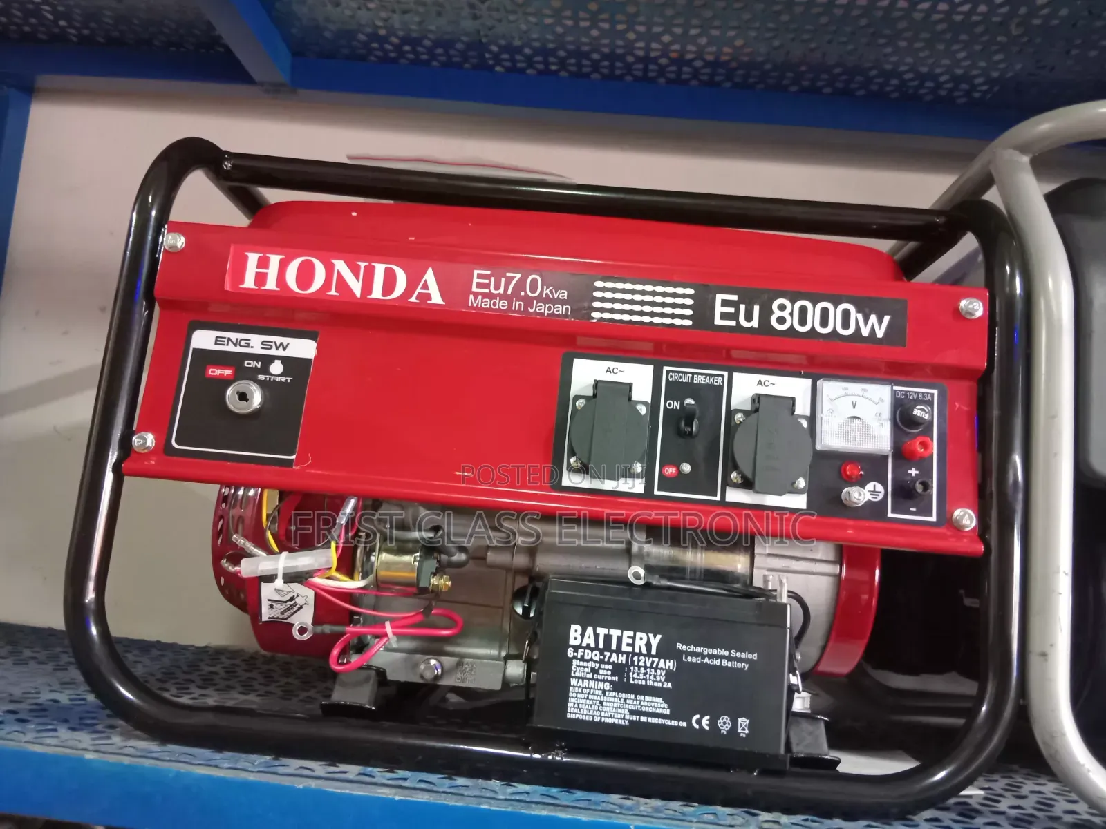 Honda 7.5kva Petrol Generator – Premium Quality Electric Start