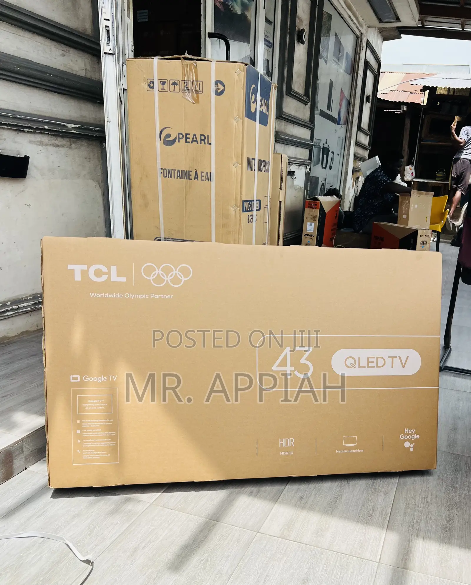 Order Classic TCL 43 Inch Qled Led Android Smart HDR Tv(Black).