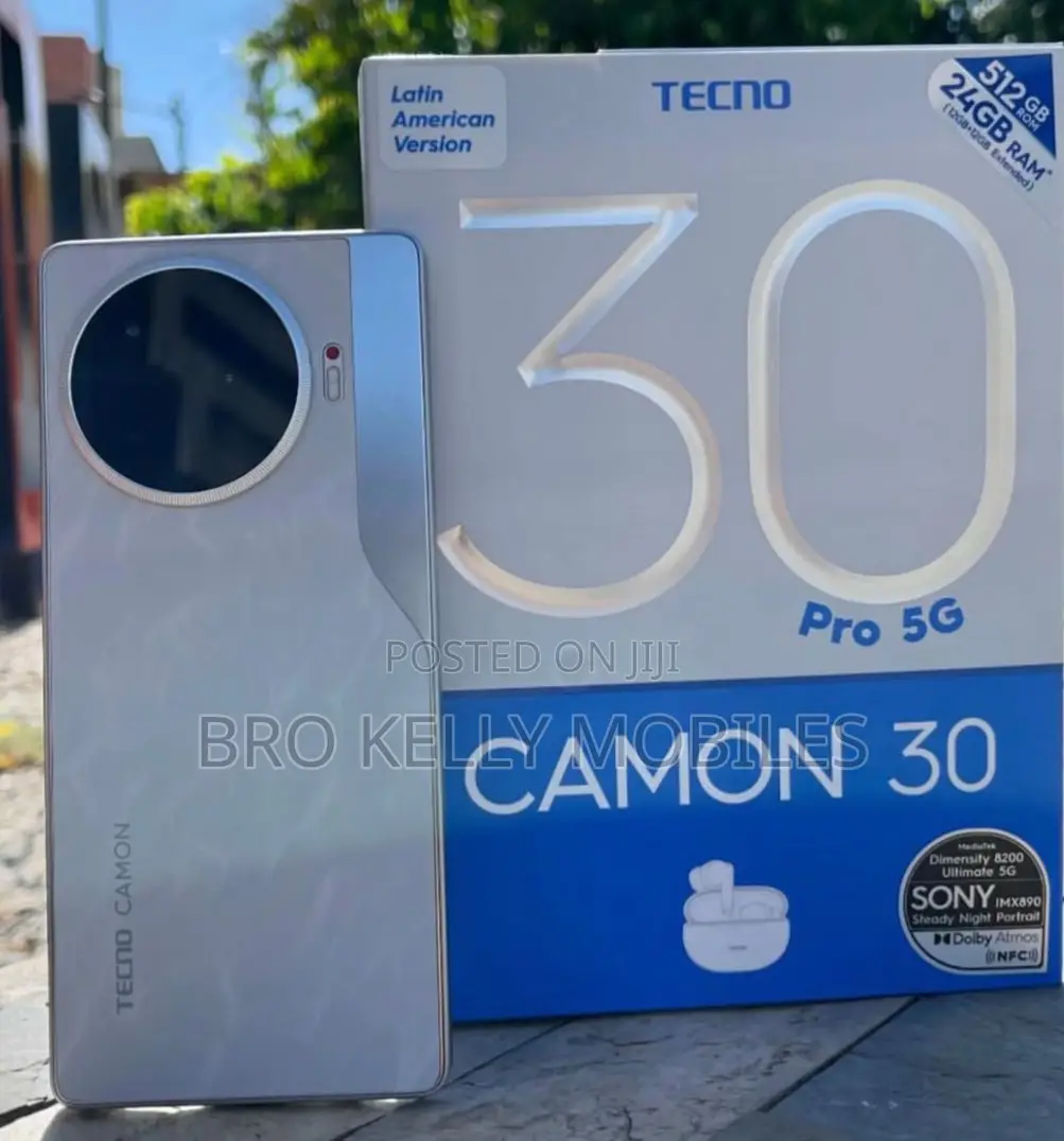 New Tecno Camon 30 Pro 5G 512 GB White