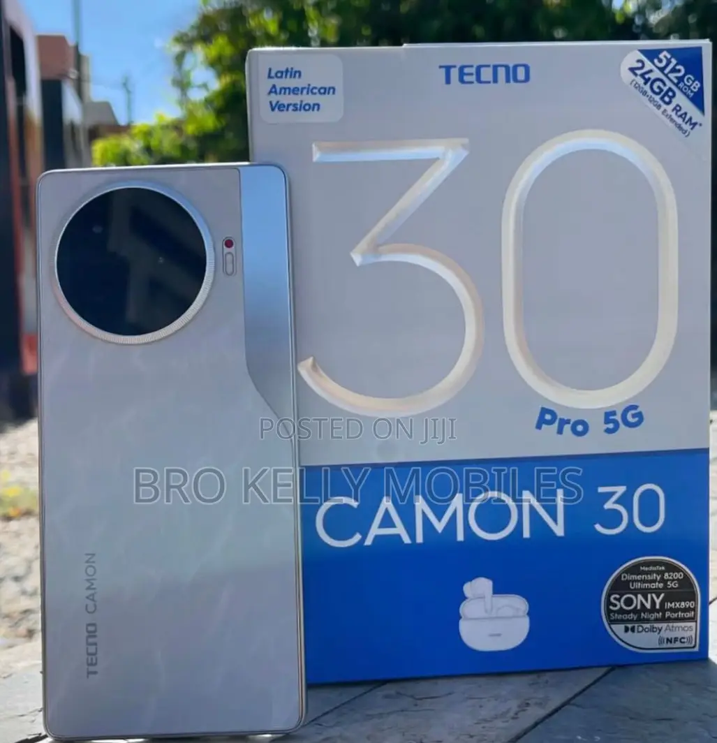 New Tecno Camon 30 Pro 5G 512 GB White