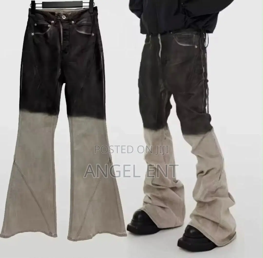 Rick Owens DRKSHDW Bias Bootcut Jeans Available (Location:Adum Kumasi)