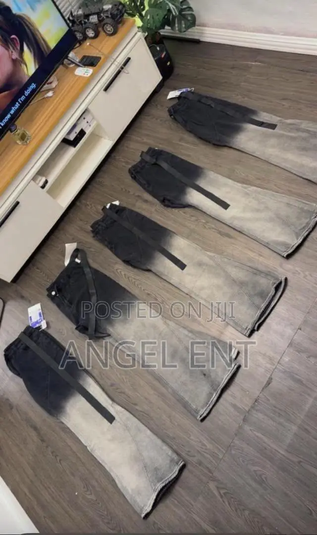 Rick Owens DRKSHDW Bias Bootcut Jeans Available (Location:Adum Kumasi)
