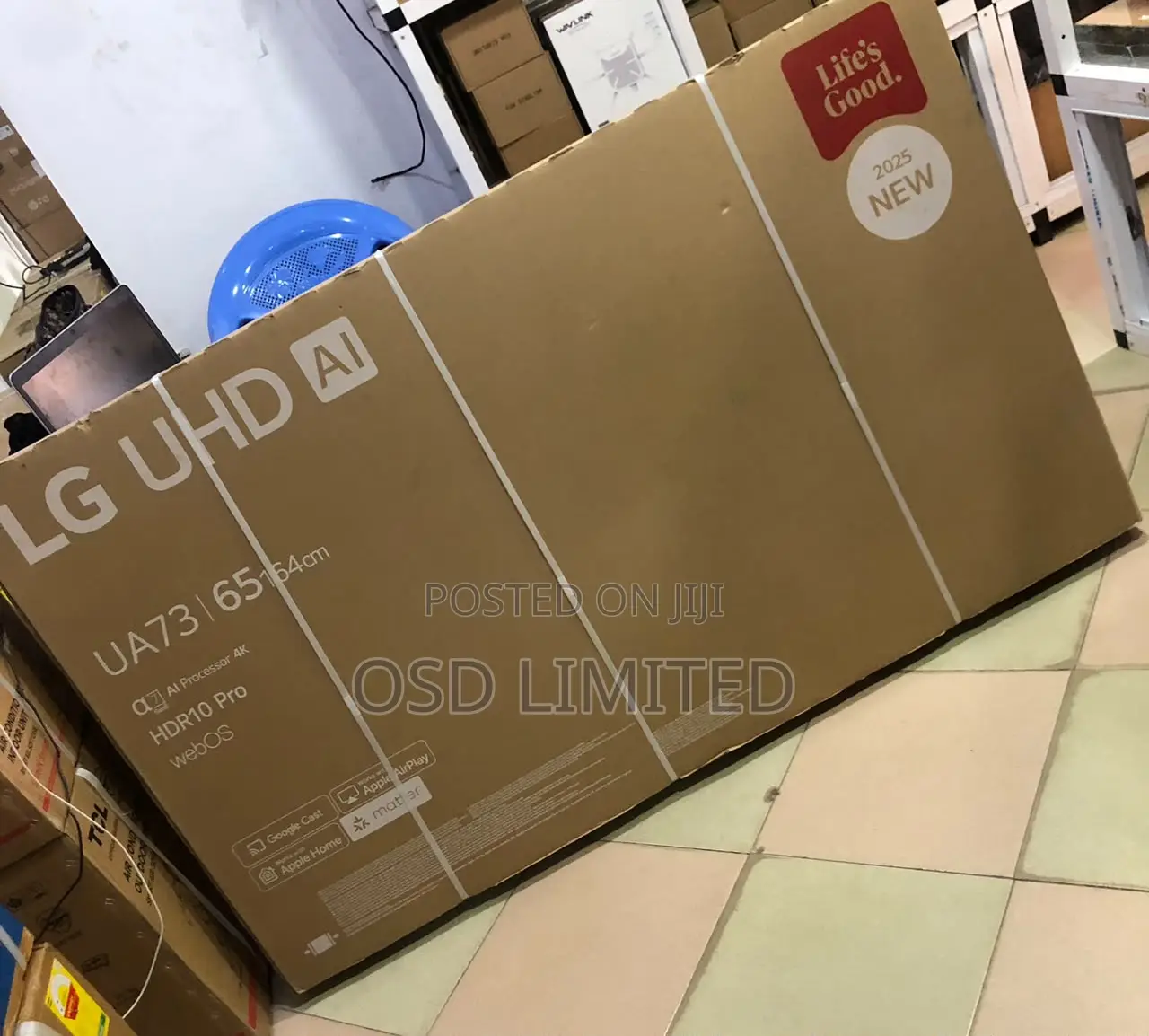 Brand New 65" Lg Ua73 Smart Satellite Tv