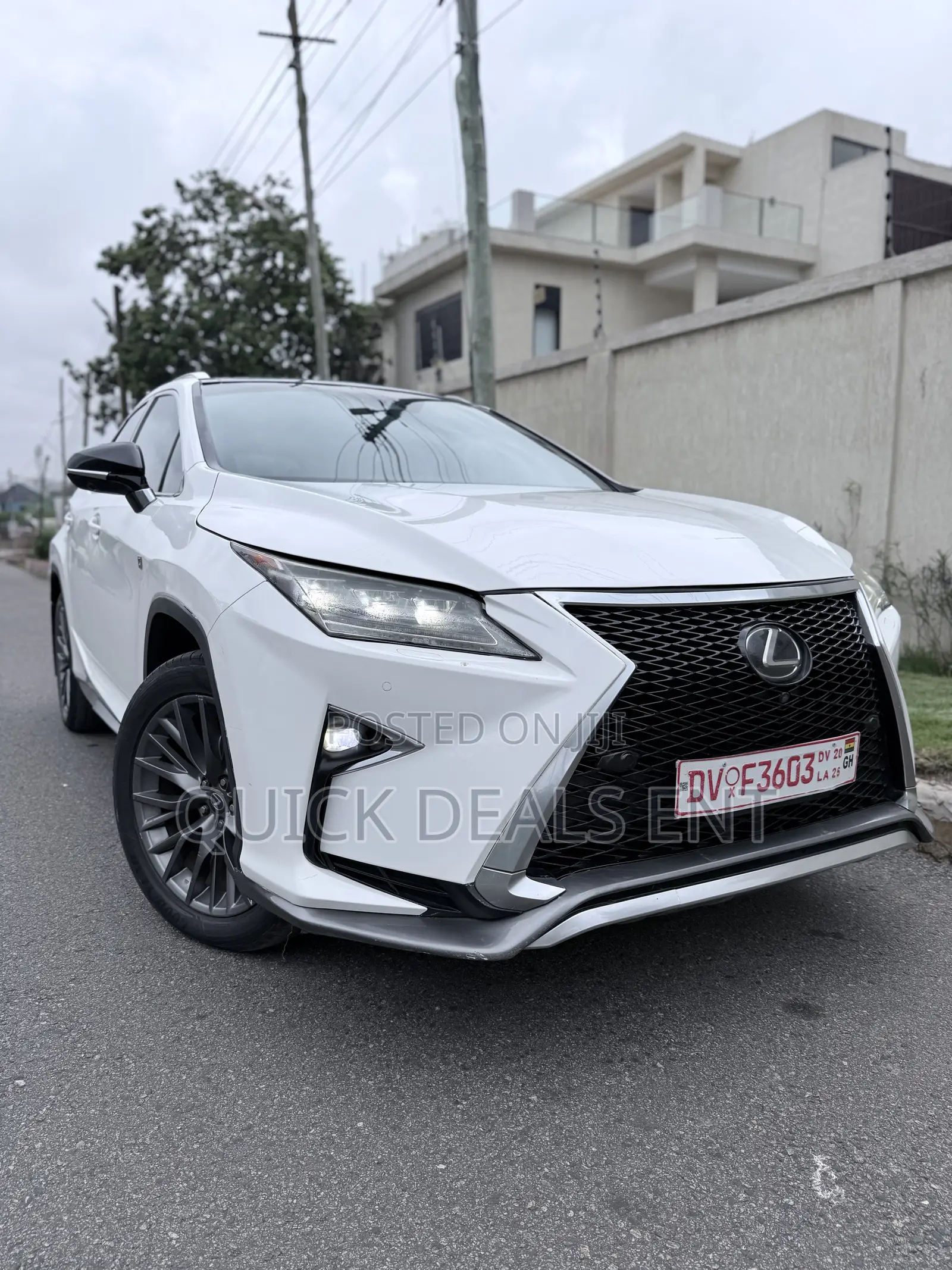 Lexus RX 350 F Sport AWD 2017 White