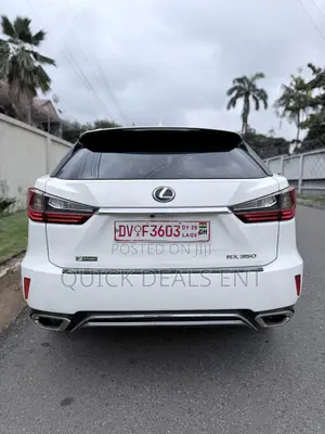 Lexus RX 350 F Sport AWD 2017 White