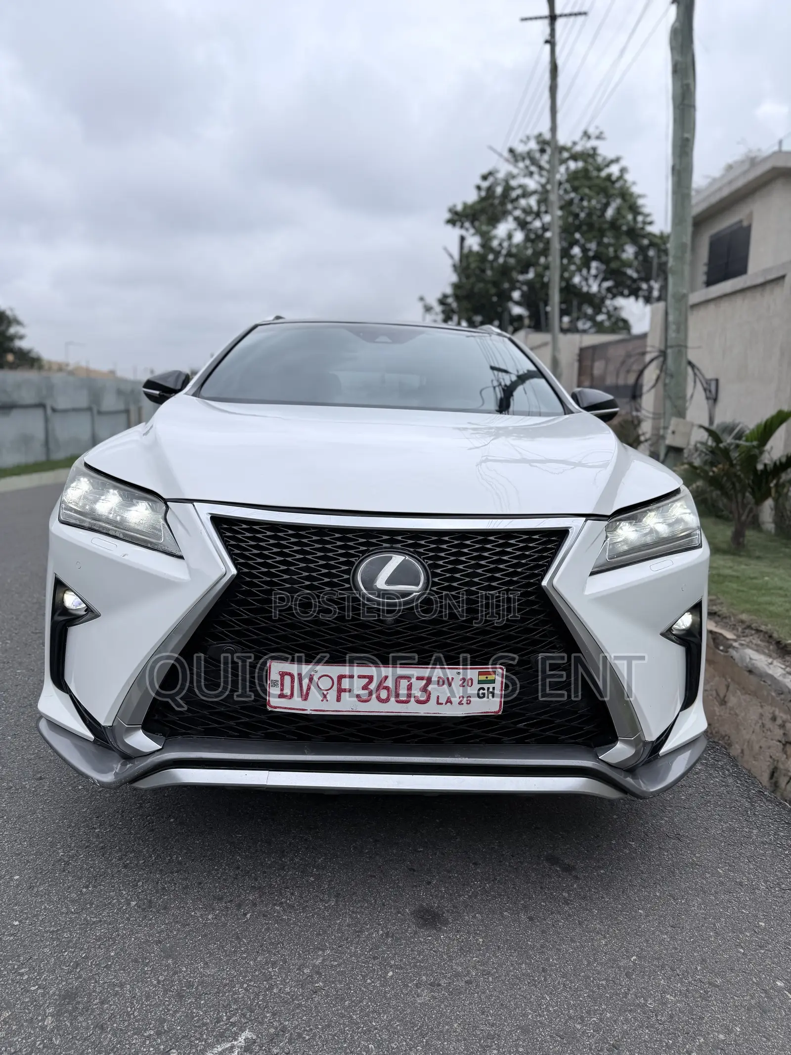Lexus RX 350 F Sport AWD 2017 White