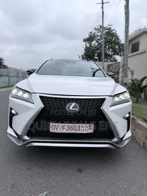 Lexus RX 350 F Sport AWD 2017 White