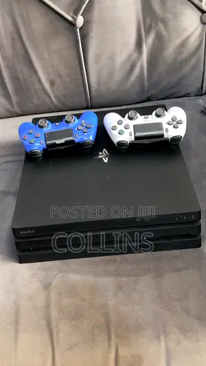 Ps4 Pro With 2 Controllers