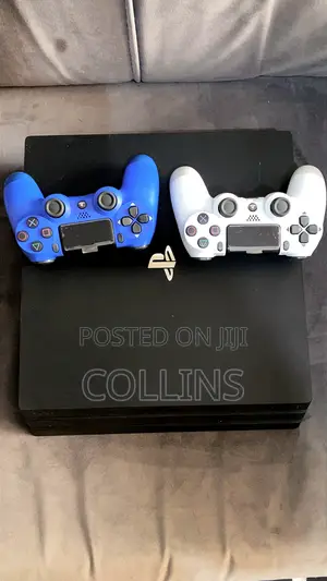 Ps4 Pro With 2 Controllers