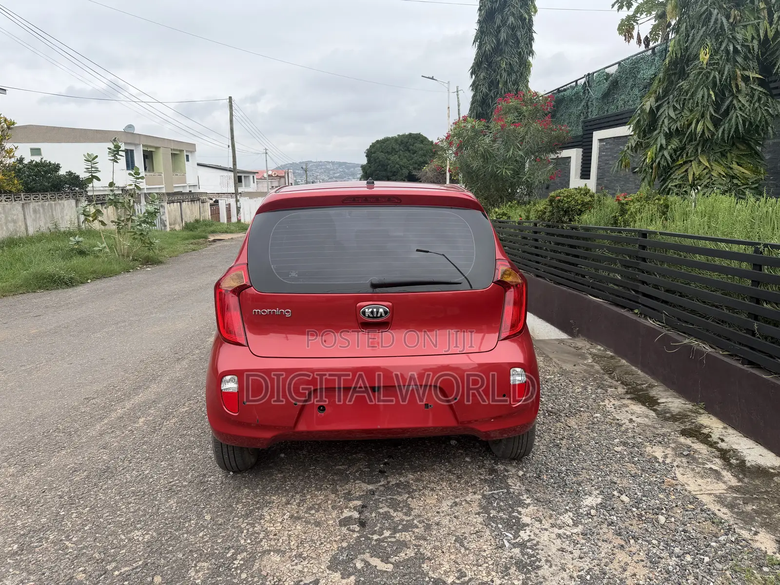 Kia Morning 2015 Red