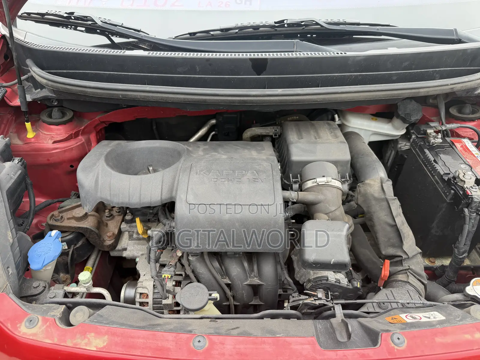 Kia Morning 2015 Red
