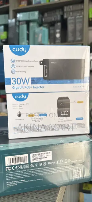 Cudy 30w Gigabit Poe+ Injector Cudy 30w Poe Adapter