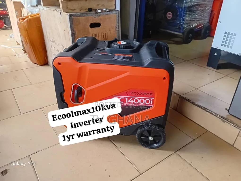 Original Ecoolmax 10kva 14,000w Petrol Generator – Low Noise10kva