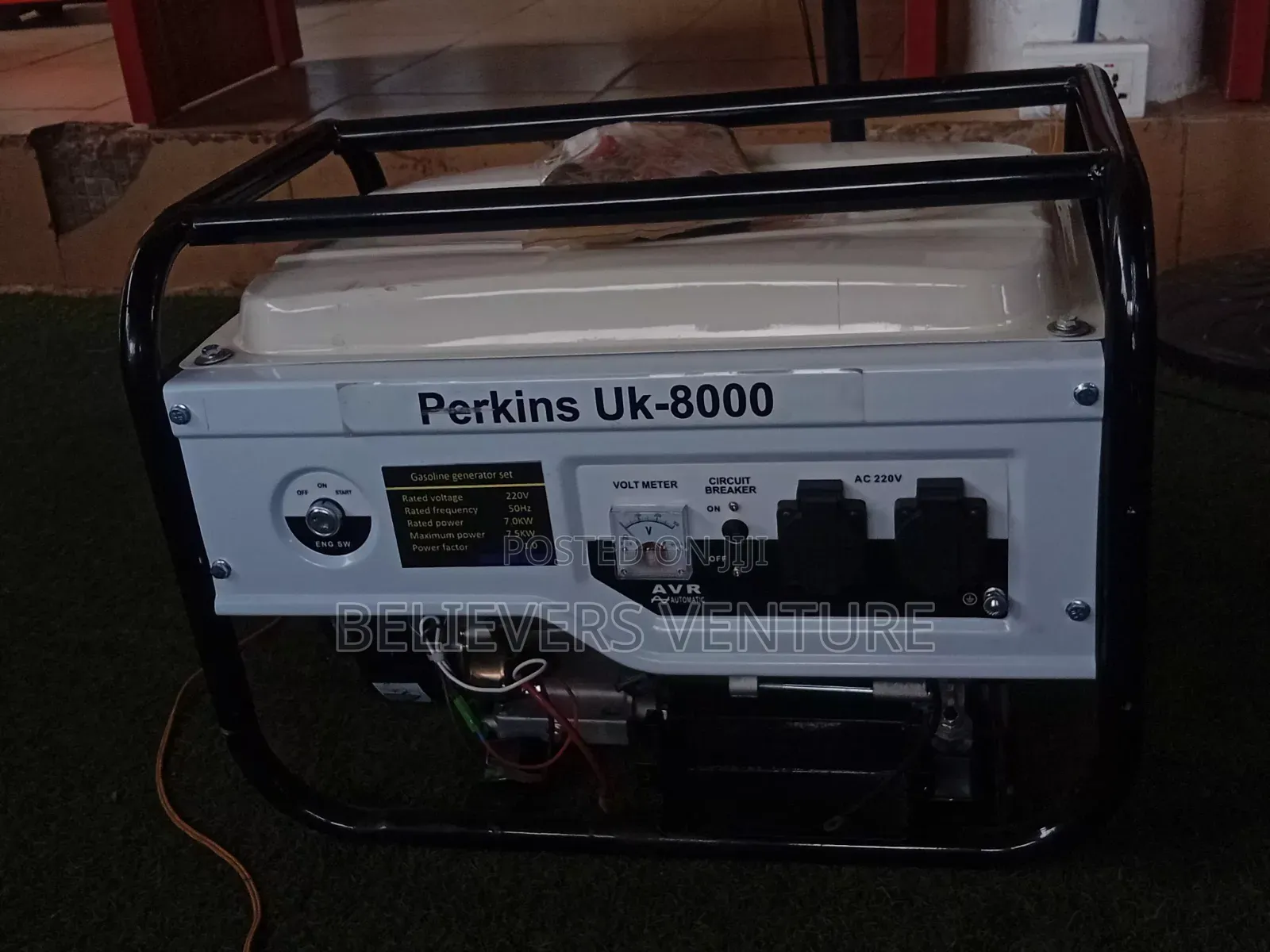 Perkins 7.0kva Petrol Generator – High Performance Low Fuel Use