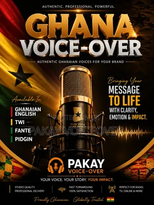 Pakay Ghanaian Twi / Fante Voice-over Artist
